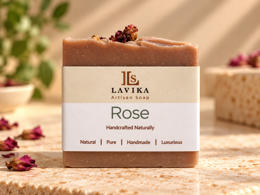 Lavika Rose Handcrafted Artisan Soap 